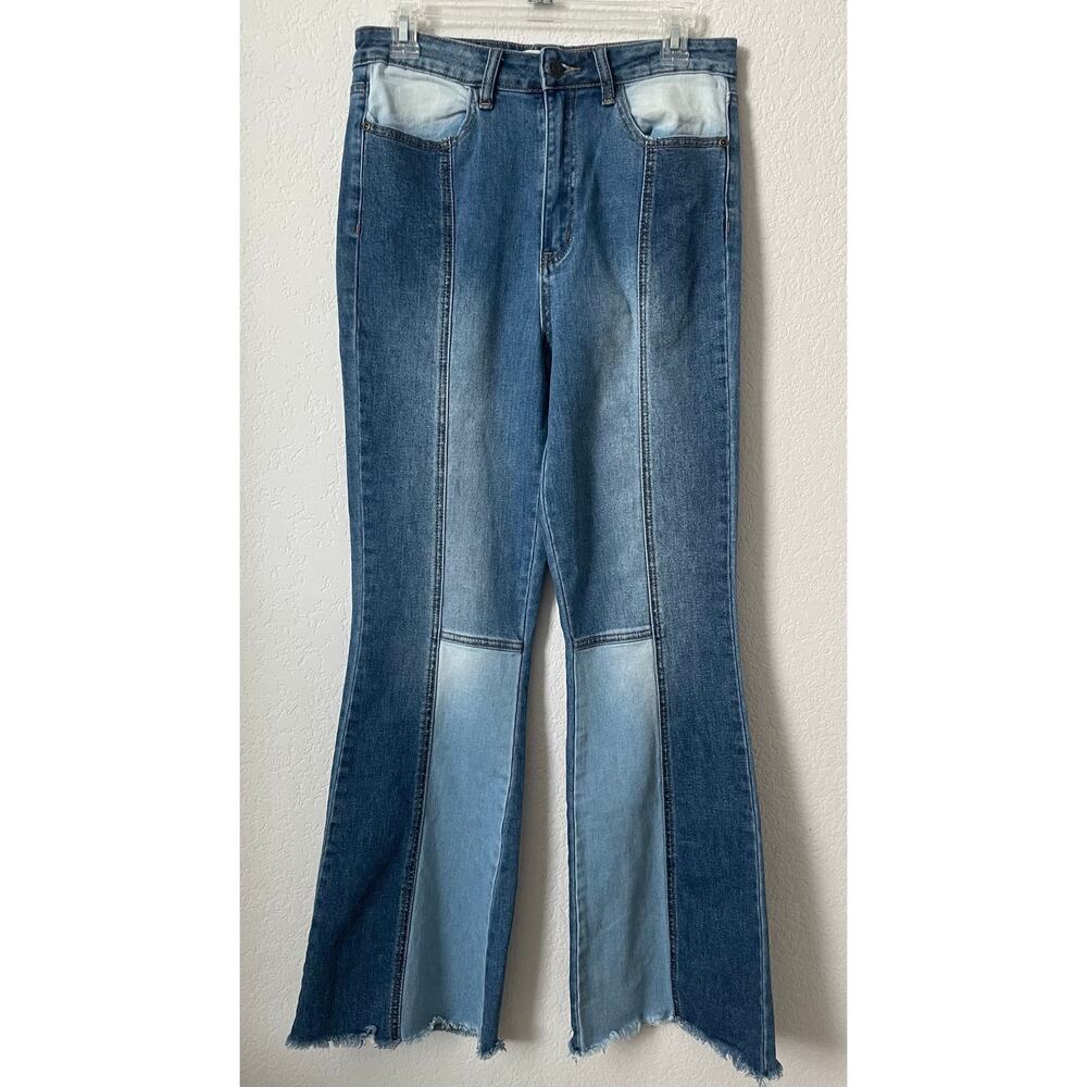 Harper Heritage Bell Bottom Boho Patchwork Women'… - image 1